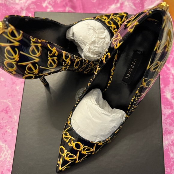 Versace pump heels multi color - Picture 4 of 8